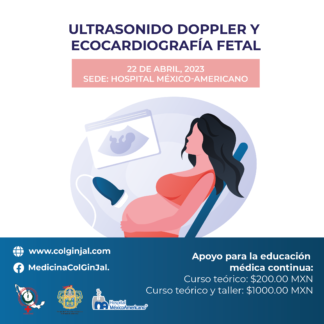 Curso Teórico y Taller: Ultrasonido Doppler y Ecocardiografía Fetal.