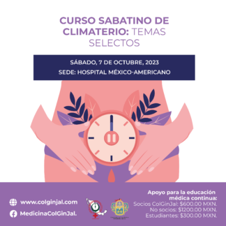 Residentes y becarios - Curso de Climaterio Temas Selectos